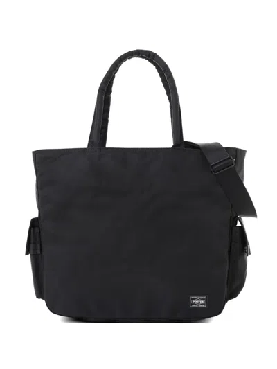 Porter-yoshida & Co Unit Tote Bag In Black