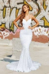 Portia And Scarlett 21207 Prom Long Formal Dress In White