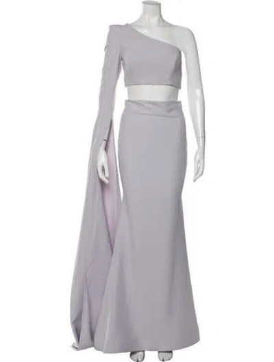 Pre-owned Portia And Scarlett Skirt Set In Purple