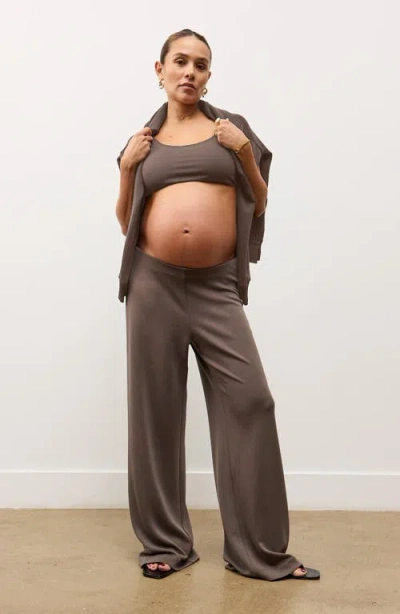 Portier Lucia Lounge Pant In Brown