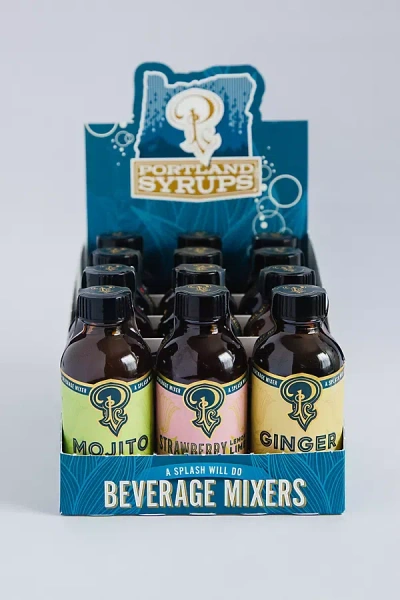 Portland Syrups 12 Pack Gift Set Of Soda And Cocktail Syrups In Multi