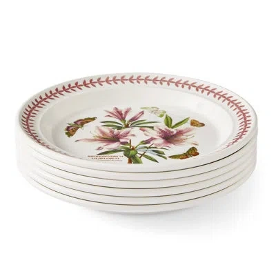 Portmeirion 10" Dinner Plates, Set Of 6 In Multi