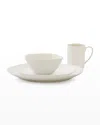 Portmeirion Sophie Conran Arbor 12 Piece Set, Service For 4 In White