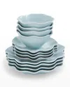 Portmeirion Sophie Conran Floret 12 Piece Set, Service For 4 In Robins Egg