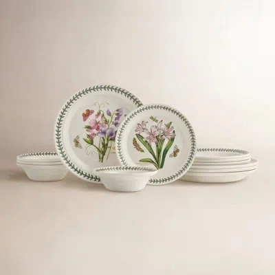 Portmeirion Botanic Garden 12-pc Set In White