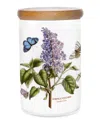 Portmeirion Botanic Garden 7in Airtight Canister In White