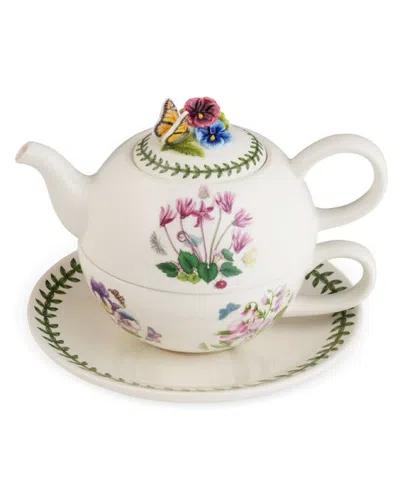 Portmeirion Botanic Garden Bouquet Tea For One In White