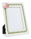Portmeirion Portmerion Botanic Garden Bouquet Picture Frame, 5" X 7" In White