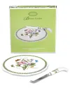 Portmeirion Botanic Garden Cheese Plate With Knife