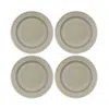 Portmeirion Botanic Garden Harmony Dinner Plates, Set Of 4 In Gray