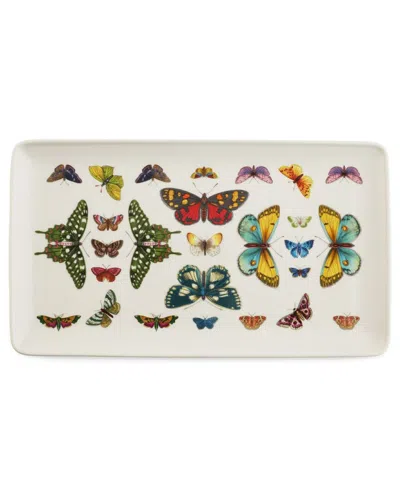 Portmeirion Botanic Garden Harmony Rectangular Tray In White