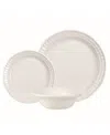 Portmeirion Botanic Garden Harmony White 12 Piece Dinnerware Set, Service For 4 In White