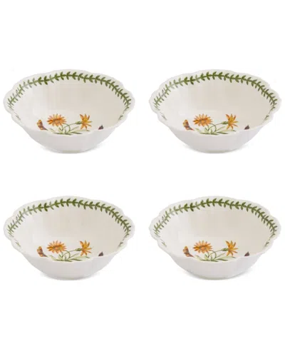 Portmeirion Botanic Garden Lotus Blossom Bowls, Set Of 4 In Multi