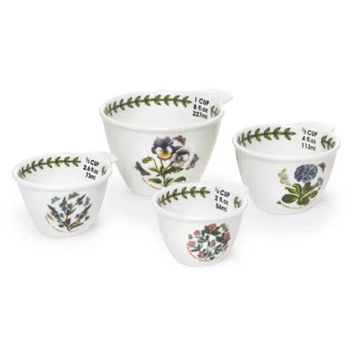 Portmeirion Botanic Garden Measuring Cups, Set Of 4 In Multi