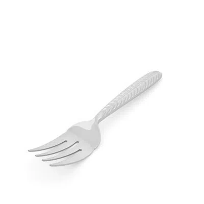 Portmeirion Botanic Garden Serving Fork 8.6" In Silver