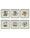 Portmeirion Botanic Garden Square Plate In White