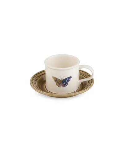 Portmeirion Botanic Garden Teacup And Saucer In Amethyst