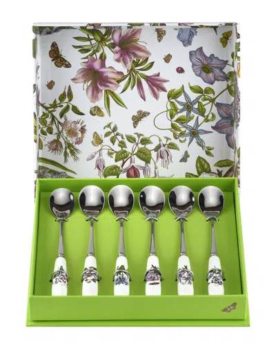 Portmeirion Botanic Garden Teaspoons (set Of 6) In Multi
