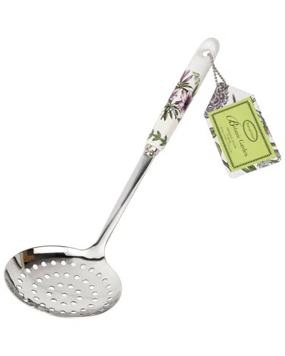 Portmeirion Dnu  Botanic Garden Draining Spoon In White