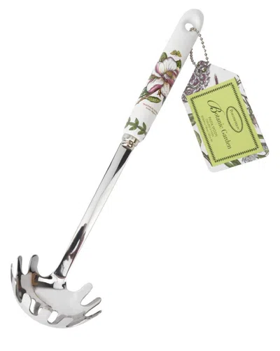 Portmeirion Dnu  Botanic Garden Pasta Spoon In White