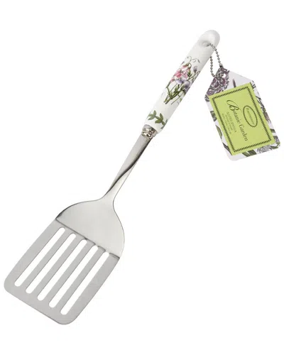 Portmeirion Dnu  Botanic Garden Slotted Spatula In White