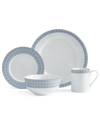Portmeirion Home 16pc Mallorca Set In Blue