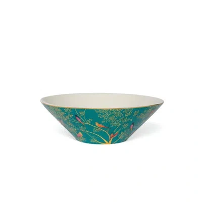 Portmeirion Large Salad Bowl In Green