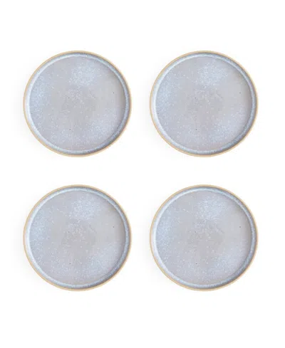 Portmeirion Minerals Dinner Plates, Set Of 4 In Aquamarine