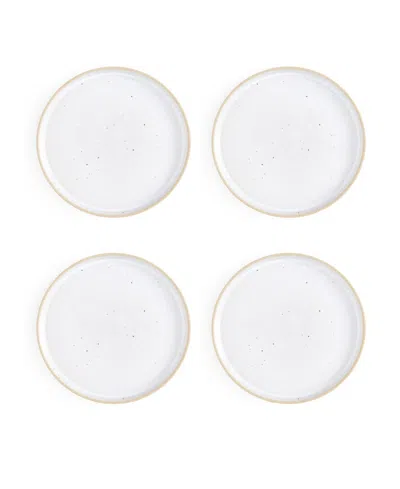 Portmeirion Minerals Dinner Plates, Set Of 4 In Moonstone