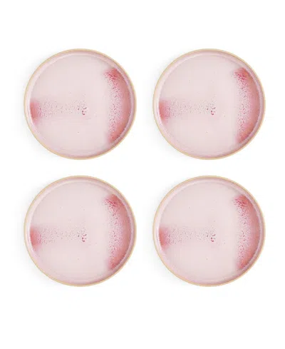 Portmeirion Minerals Dinner Plates, Set Of 4 In Rose Quartz