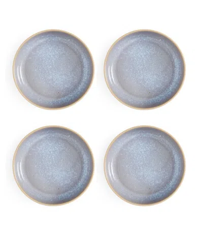 Portmeirion Minerals Low Bowls, Set Of 4 In Aquamarine