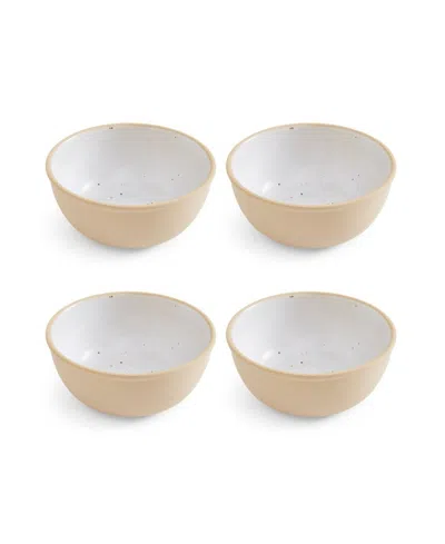 Portmeirion Minerals Medium Bowls, Set Of 4 In Moonstone