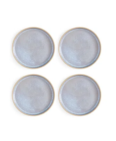 Portmeirion Minerals Side Plates, Set Of 4 In Aquamarine