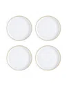 Portmeirion Minerals Side Plates, Set Of 4 In Moonstone
