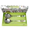 Portmeirion Portmeiron Botanic Garden Salad Servers, Set Of 2 In White
