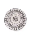 Portmeirion Artisanne Noir Medium Serving Bowl In White