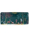Portmeirion Sara Miller Woodland Tales Deer Robin Sandwich Tray In Green