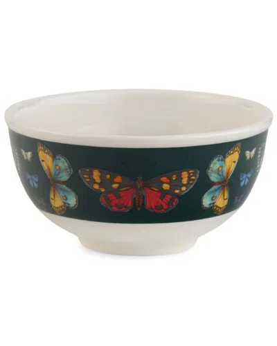 Portmeirion Botanic Garden Harmony Green Bowl In White