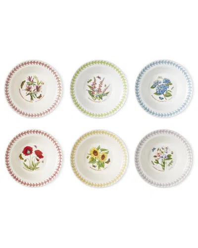 PORTMEIRION PORTMEIRION SET OF 6 BOTANIC GARDEN MEADOW OATMEAL BOWLS