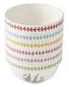 Portmeirion Set Of 6 Botanic Garden Meadow Stacking Bowls In White