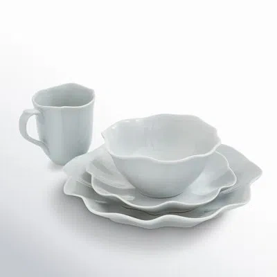 Portmeirion Sophie Conran 4-pc P/s Floret In Gray