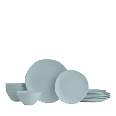 Portmeirion Sophie Conran Arbor 12 Piece Set, Service For 4 In Blue