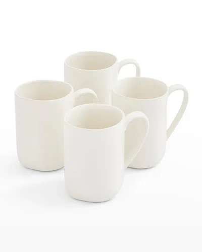 Portmeirion Sophie Conran Arbor 14 Oz. Mugs, Set Of 4 In Gray