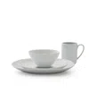 Portmeirion Sophie Conran Arbor 4 Piece Place Setting In Gray