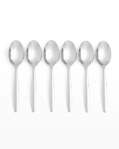 Portmeirion Sophie Conran Arbor Set Of 6 Cocktail Spoons In Metallic