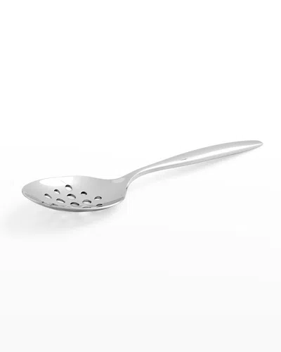 Portmeirion Sophie Conran Arbor Slotted Spoon In Gray
