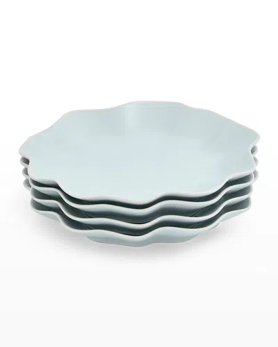 Portmeirion Sophie Conran Floret Dinner Plates, Set Of 4 In White