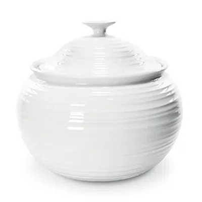 Portmeirion Sophie Conran Large Covered Casserole In White