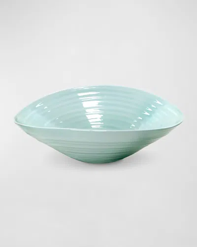 Portmeirion Sophie Conran Large Salad Bowl In Blue