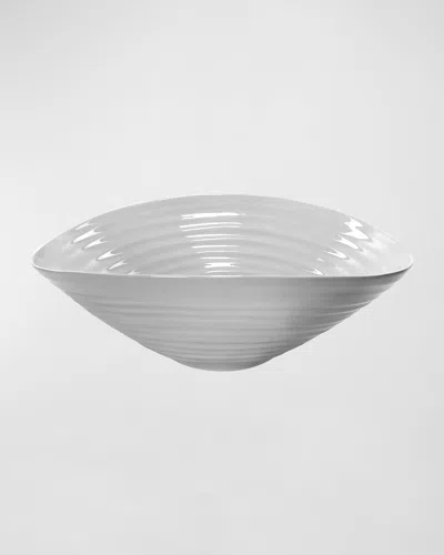 Portmeirion Sophie Conran Large Salad Bowl In Gray